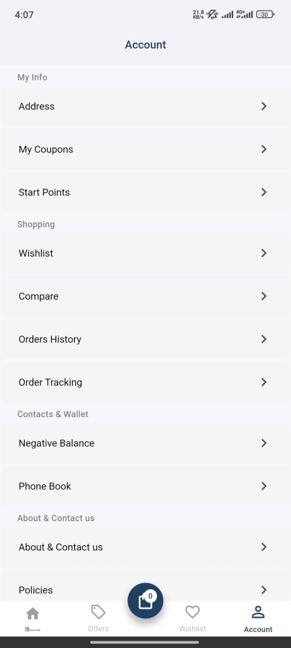 My Account