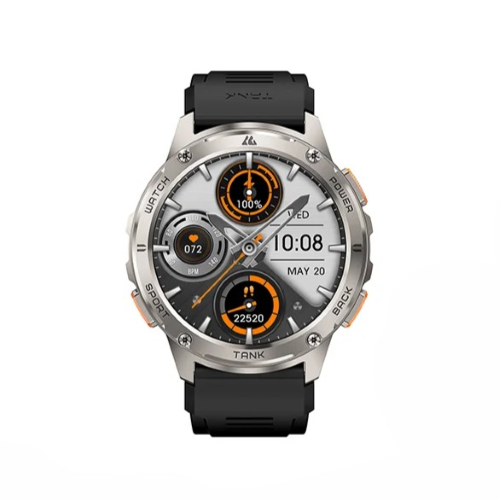 KOSPET TANK T3 Calling Rugged Smartwatch-Silver Image 1