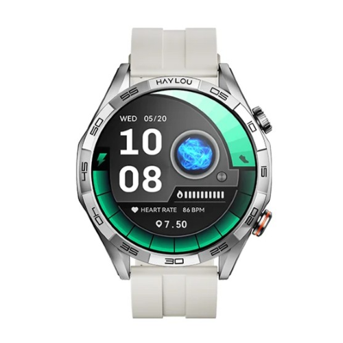 Haylou Solar 5 BT Calling Smartwatch-Silver Image 2
