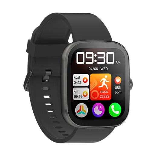 IMIKI Frame 2 Lite BT calling Smart Watch-Black Image 0