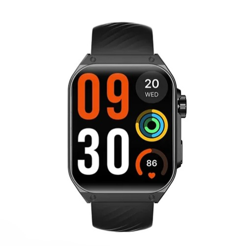 Haylou Watch S8 Bluetooth Calling Smartwatch-Black Image 1