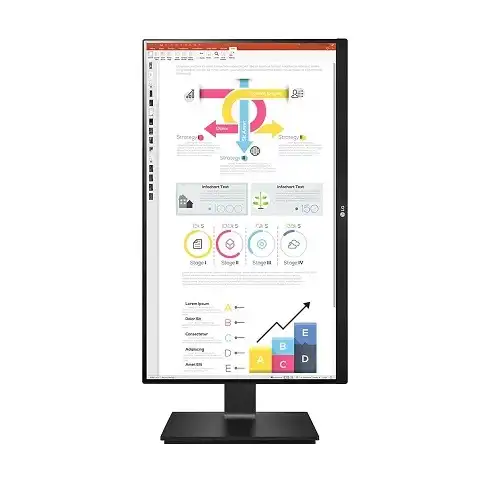 LG 24QP750-B 23.8 Inch QHD IPS Type-C Monitor Image 2