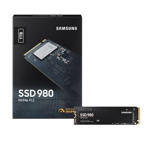 Samsung 980 1TB PCIe 3.0 M.2 NVMe SSD Original Image