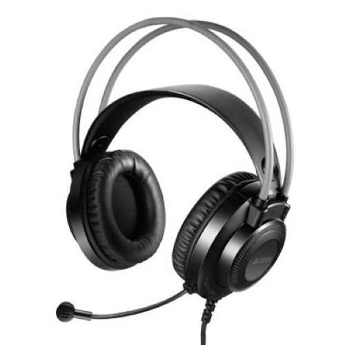 A4TECH FH200i 3.5mm Stereo Headphone-Black And Grey Image 2