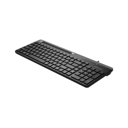 A4TECH FK25 Fstyler Wired Keyboard with Mobile Stand-Black Image 1