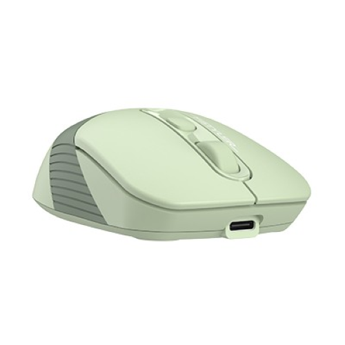 A4TECH FSTYLER FB10C Dual Mode Rechargeable Wireless Mouse-Matcha Green Image 2