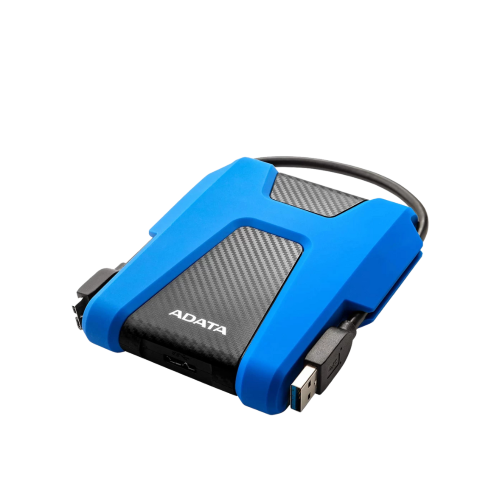 ADATA HD680 1TB USB 3.2 Durable External Hard Drive-Blue Image 1