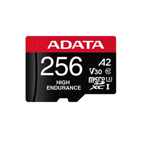 ADATA High-Endurance 256GB UHS-I Class 10 microSDXC Memory Card Image 1