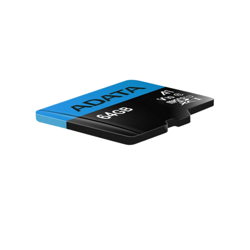 Adata 64GB Micro SD Class-10 SDXC-UHX-I Memory Card With Adapter Image 2