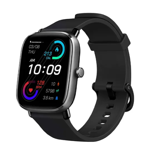 Amazfit GTS 2 Mini Smart Watch New Edition Global Version-Black Image 1