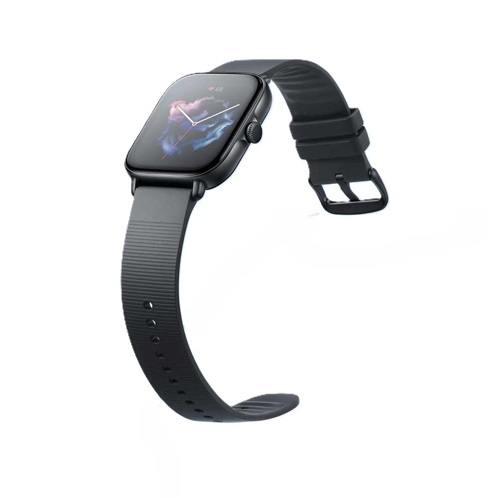 Amazfit GTS 3 Smart Watch Navigation Crown-Black Image 1