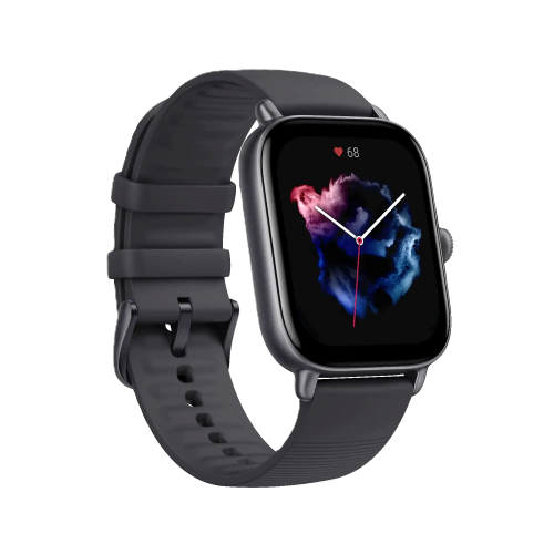 Amazfit GTS 3 Smart Watch Navigation Crown-Black Image 2