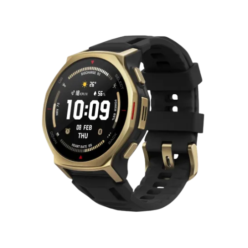 Amazfit T-Rex 3 Pro 1.5" AMOLED 3000-nit GPS Rugged Smartwatch 44mm-Gold
