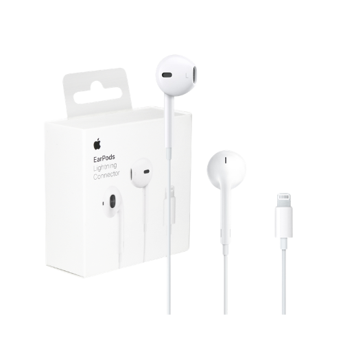 Apple EarPods Headphones with Lightning Connector-White Image 1