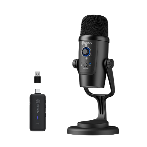 BOYA BY-PM500W Wired or Wireless Dual-Function Microphone Image 0