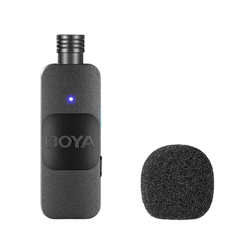 BOYA BY-V10 Ultracompact 2.4GHz Wireless Microphone for Type-C Device Image 1