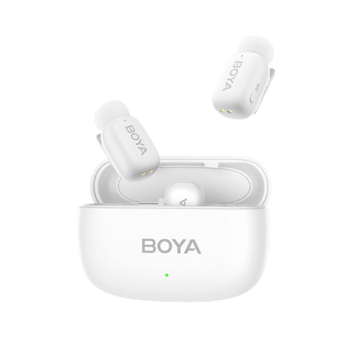BOYA Mini-13 Wireless Microphone for Android and IOS-White Image 1