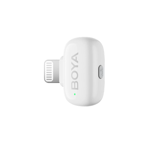 BOYA Mini-13 Wireless Microphone for Android and IOS-White Image 3