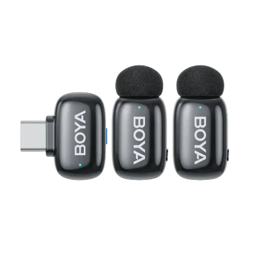 BOYA Mini 2-04 AI Noise Cancellation Super Mini Wireless Microphone Image 0