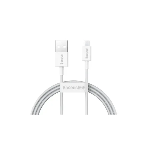 Baseus Superior Series Fast Charging Data Cable USB to Micro 2A 1m White