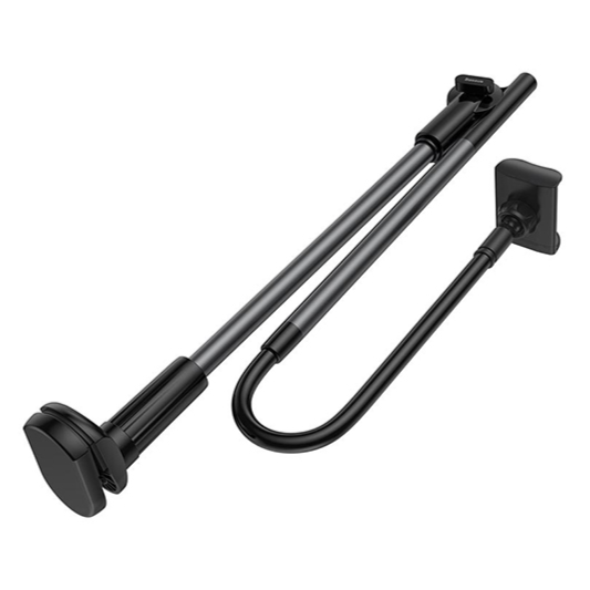 Baseus 360° Rotating Flexible Long Arm Lazy Phone Holder-Black Image 2
