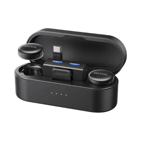 Boya BOYALINK 3 AI-Powered Button-Sized Wireless Microphone Image 0