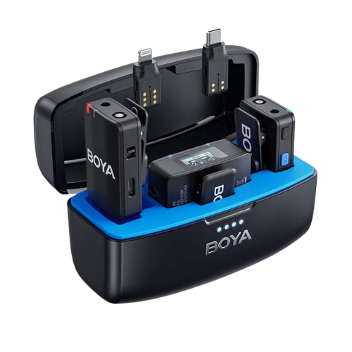 Boya BOYAMIC All-in-One Wireless Microphone with On-Board Recording Image 1