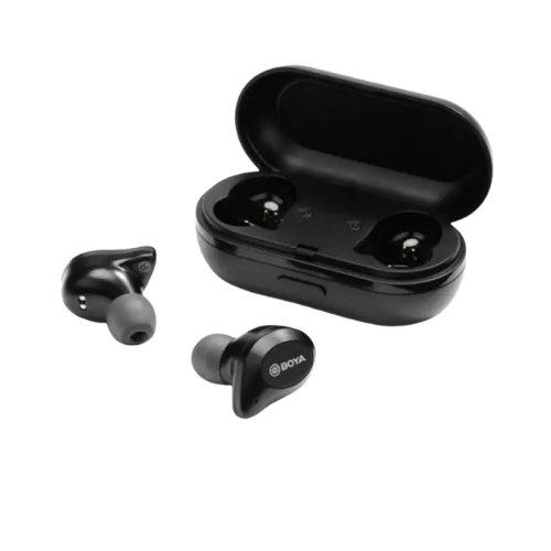 BOYA BY-AP1 TWS Earbuds-Black Image 0