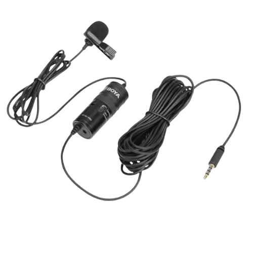 BOYA BY-M1 Pro Universal Lavalier Microphone-Black Image 2