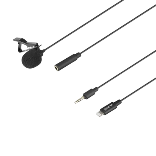 BOYA BY-M2 Clip-on Lavalier Microphone Image 1