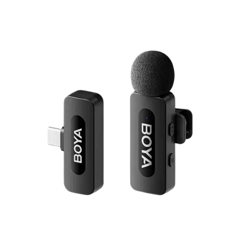 Boya BY-V10 2.0 Ultracompact 2.4GHz Wireless Microphone System for Type-C Device