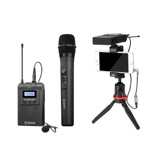 Boya BY-WM8 PRO-K4 UHF Dual-Channel Wireless Microphone System Image 2
