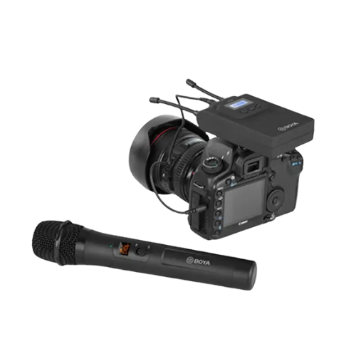 BOYA BY-WM8 Pro-K3 UHF Dual-Channel Wireless Microphone System Image 1
