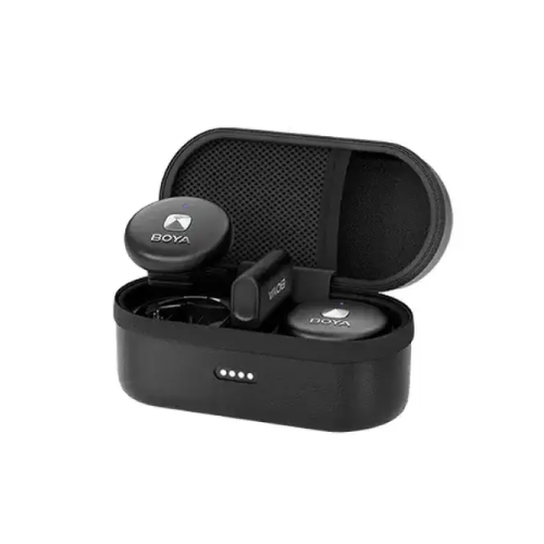 Boya Omic-U Type-C Dual-Channel Wireless Microphone-Black Image 0
