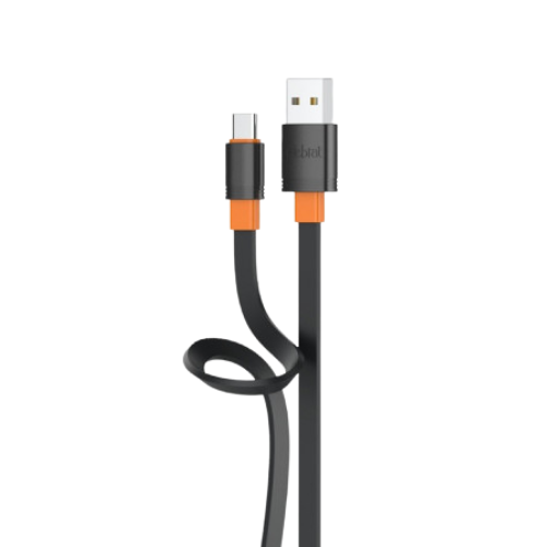 Yison Celebrat CB-33 A-C 1 Meter USB-A to USB Type-C Cable-Black Image 2