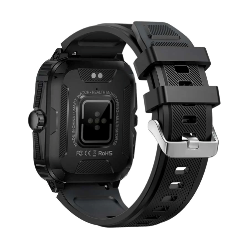 COLMI P76 Bluetooth Calling Smart Watch-Black Image 2