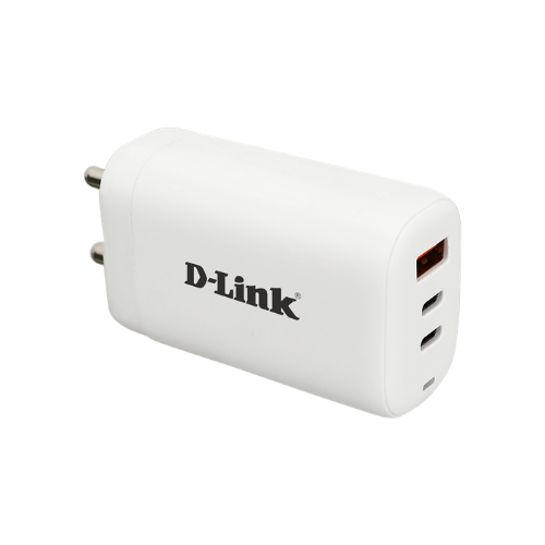 D-Link 65W Triple Port Fast Charger Adapter 2 Type-C & 1 USB-A Image 2