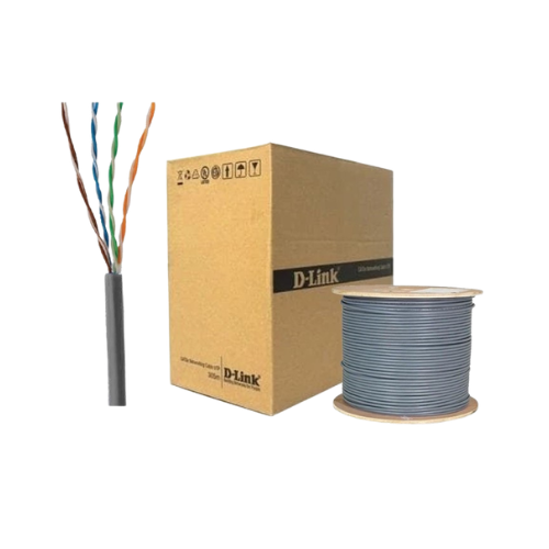 D-Link Cat6 UTP 24AWG 4pair Copper Solid Cable-305M Image 0