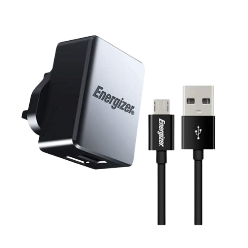 Energizer CL UK Plug Charging Adapter with Micro USB Cable Image 0