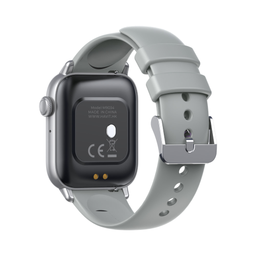 Havit M9034 Smart Watch-Silver Image 1