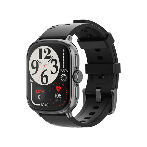 IMIKI Frame 2 Pro Smart Watch with 5ATM Waterproof-Black Image 1
