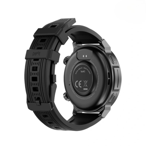 IMIKI D2 BT Calling rugged Smart Watch-Black Image 2
