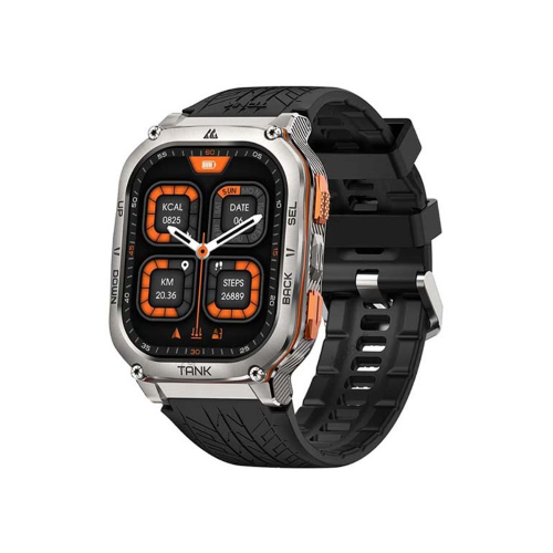 KOSPET TANK M3 Calling Rugged Smartwatch-Silver Image 1