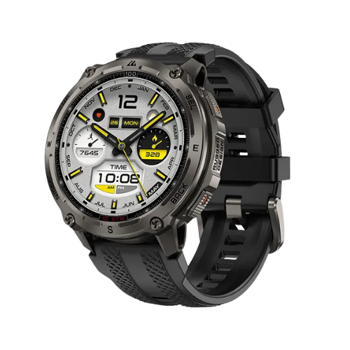 KOSPET TANK T4 Smartwatch with 10 ATM-Black Image 1