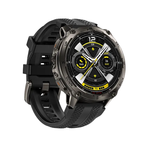 KOSPET TANK T4 Smartwatch with 10 ATM-Black Image 2