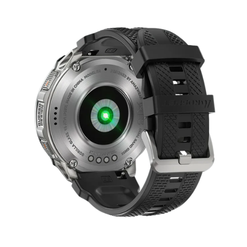 KOSPET TANK T4 Smartwatch with 10 ATM-Silver Image 4