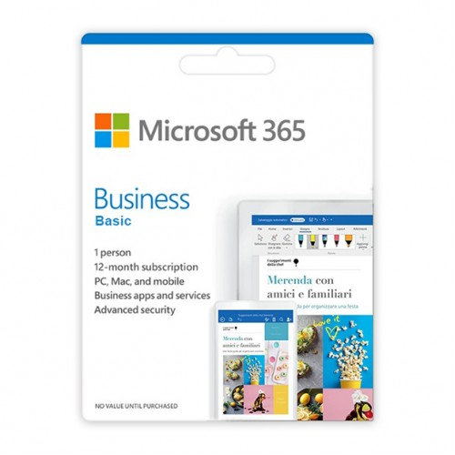 Microsoft 365 Business Basic With Teams 12 Month Subscription Image 1