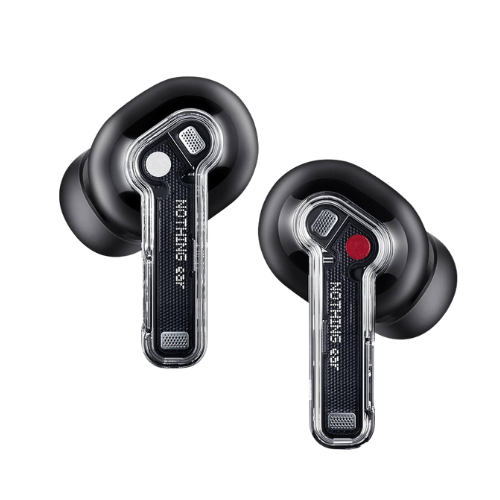 Nothing Ear (a) 45dB Hybrid ANC Wireless Earbuds-Black Image 1