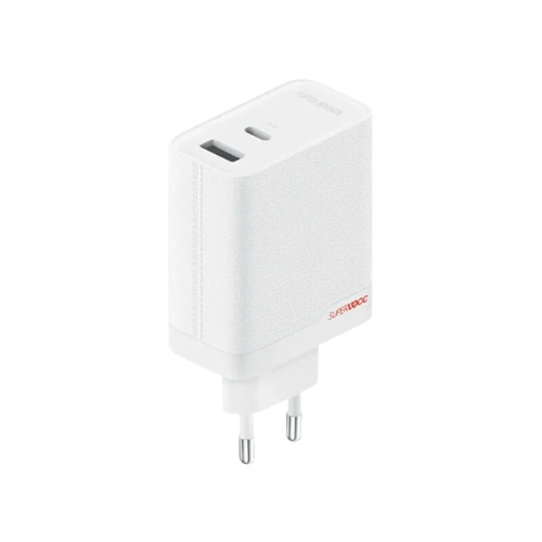 OnePlus SUPERVOOC 120W Power Adapter Type – A EU Plug-White Original Image