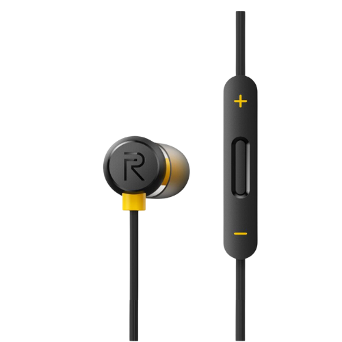Realme Buds 2 Wired Magnetic Earphones-Black Image 1
